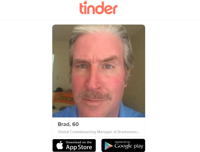 Brad Reese on Tinder