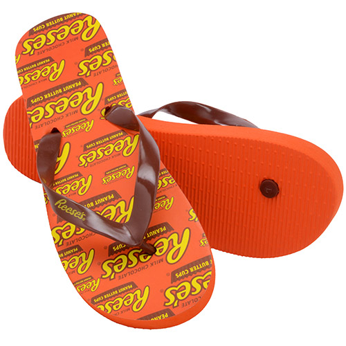 REESE'S Logo Flip Flops - Large